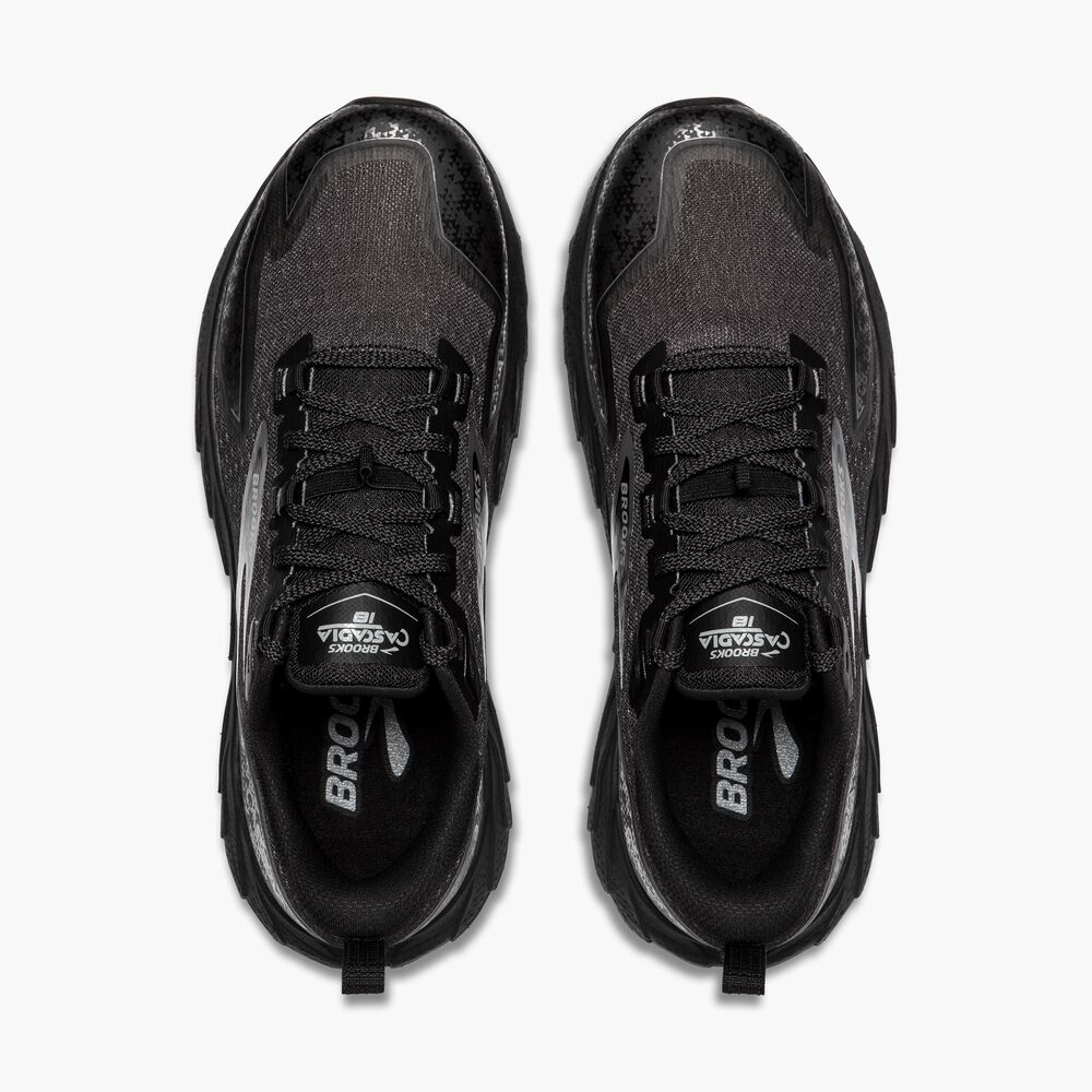 Brooks Cascadia 18 - Schwarz/Perlmutt/Grau