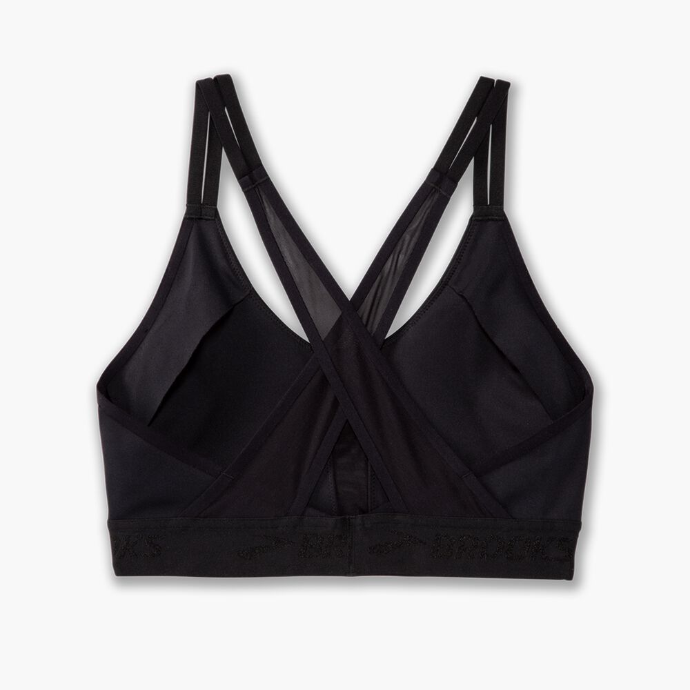 Brooks Plunge 2.0 Sports Bra - Schwarz