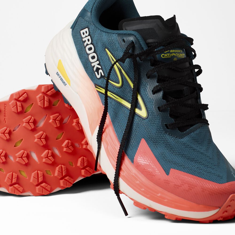 Brooks Catamount 4 - Legionblau/Himmelsblau/Flammenblau