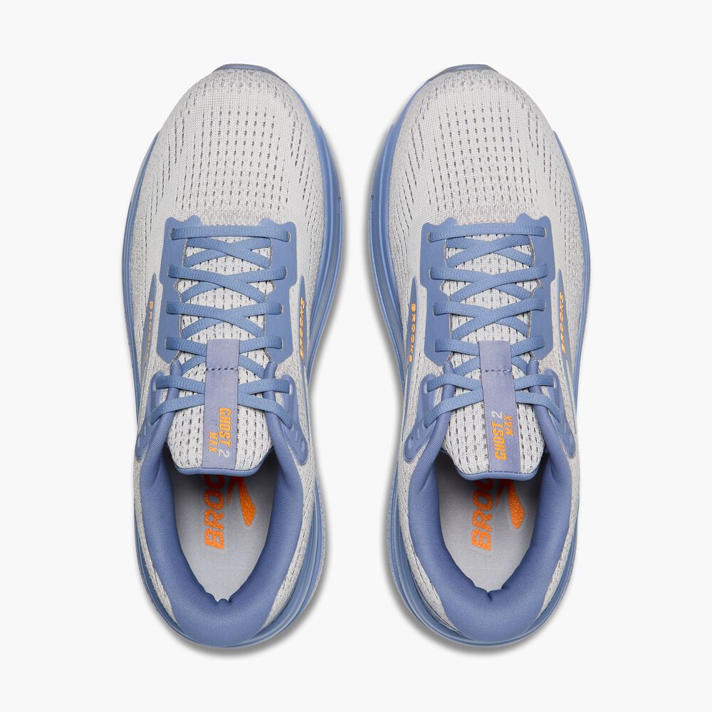 Brooks Ghost Max 2 - Austernpilz/Blau/Orange