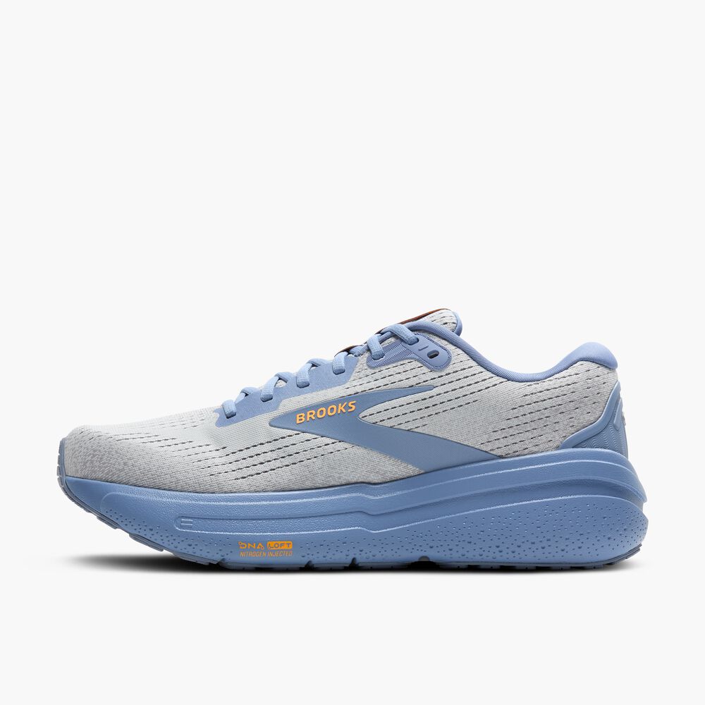 Brooks Ghost Max 2 - Austernpilz/Blau/Orange