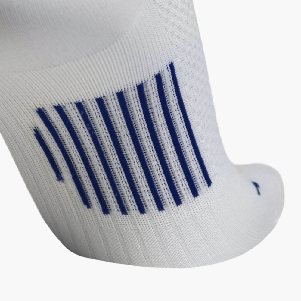 Brooks Elite Sock - Weiß/Kobaltblau