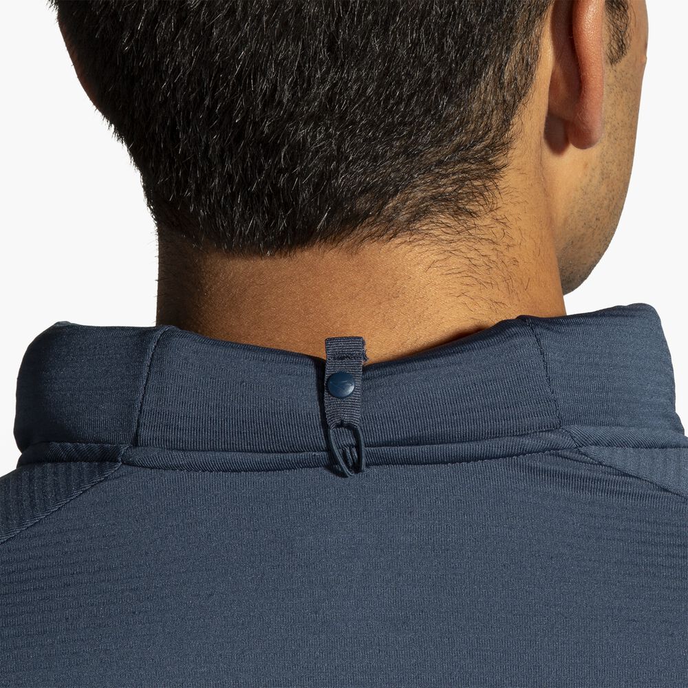 Brooks Notch Thermal Hoodie 2.0 - Blauschiefer