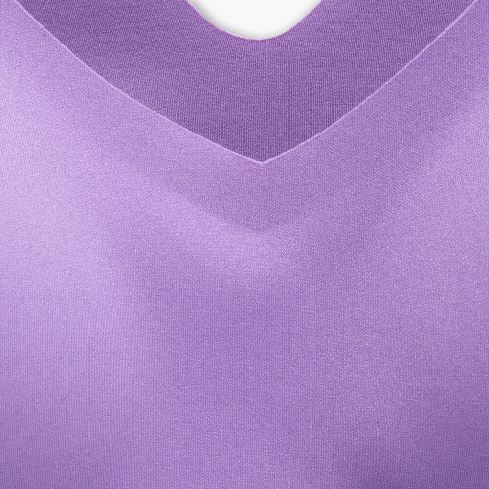 Brooks Dare V Neck Run Bra - Heliotrop/Magenta