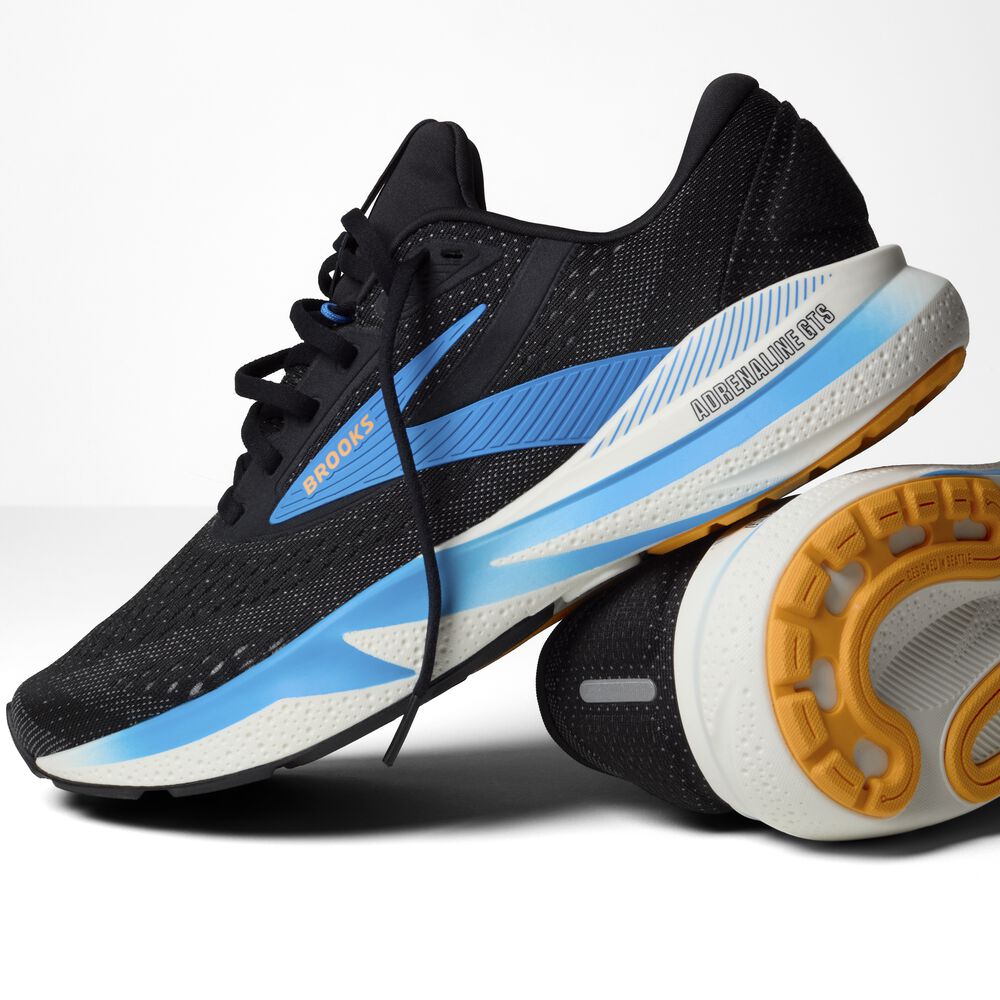 Brooks Adrenaline GTS 24 - Schwarz/Ebenholz/Cloissonne