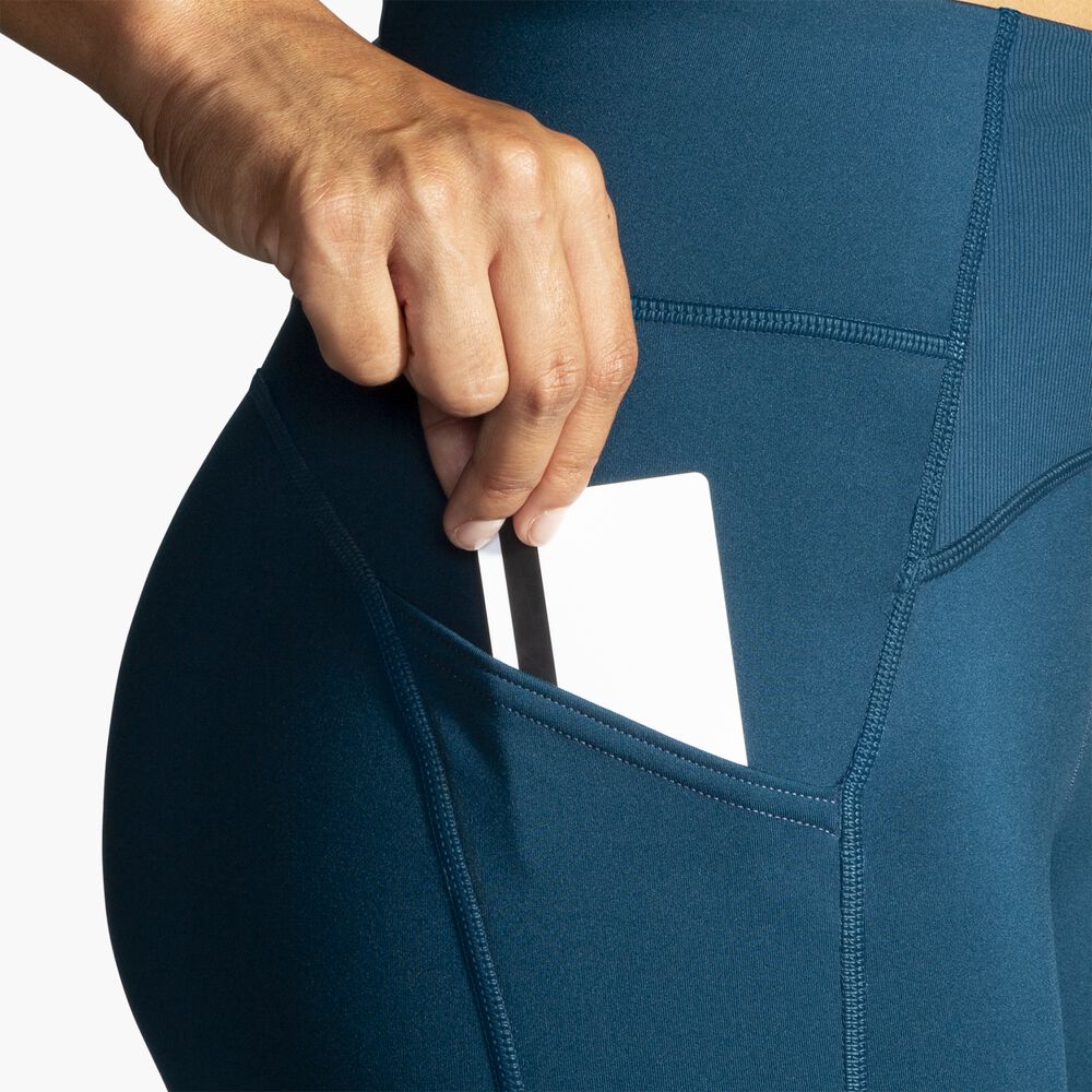 Brooks Momentum Thermal Tight - Ocean Drive