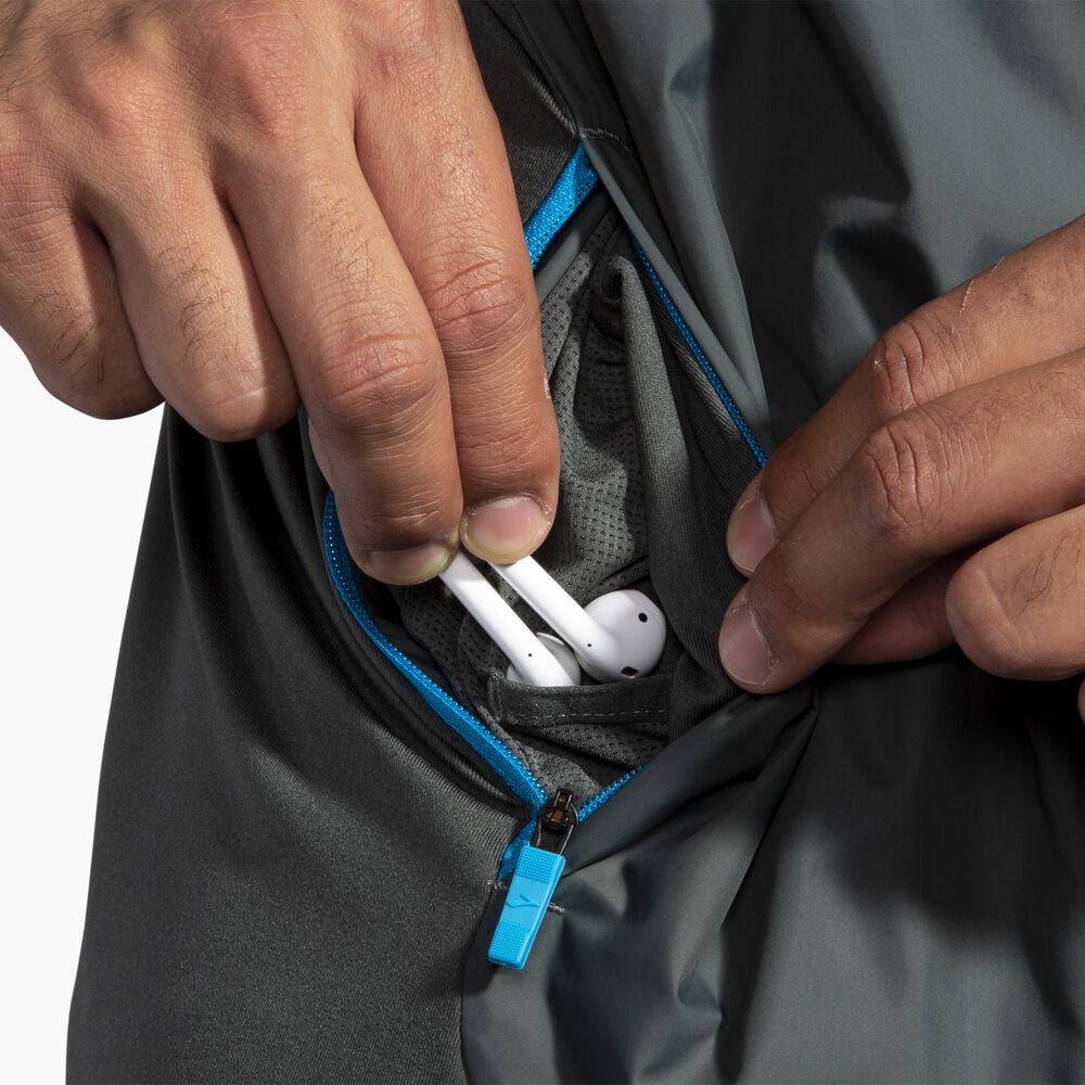 Brooks Fusion Hybrid Jacket - Dunkle Auster