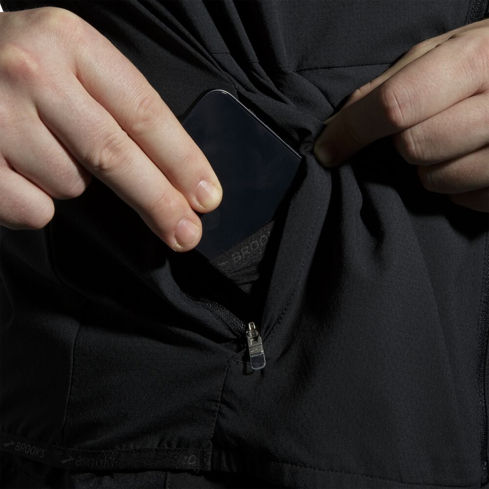 Brooks Canopy Jacket - Schwarz