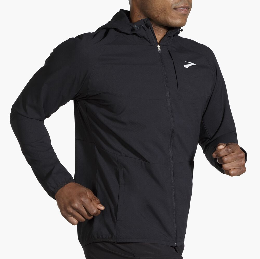 Brooks Canopy Jacket - Schwarz