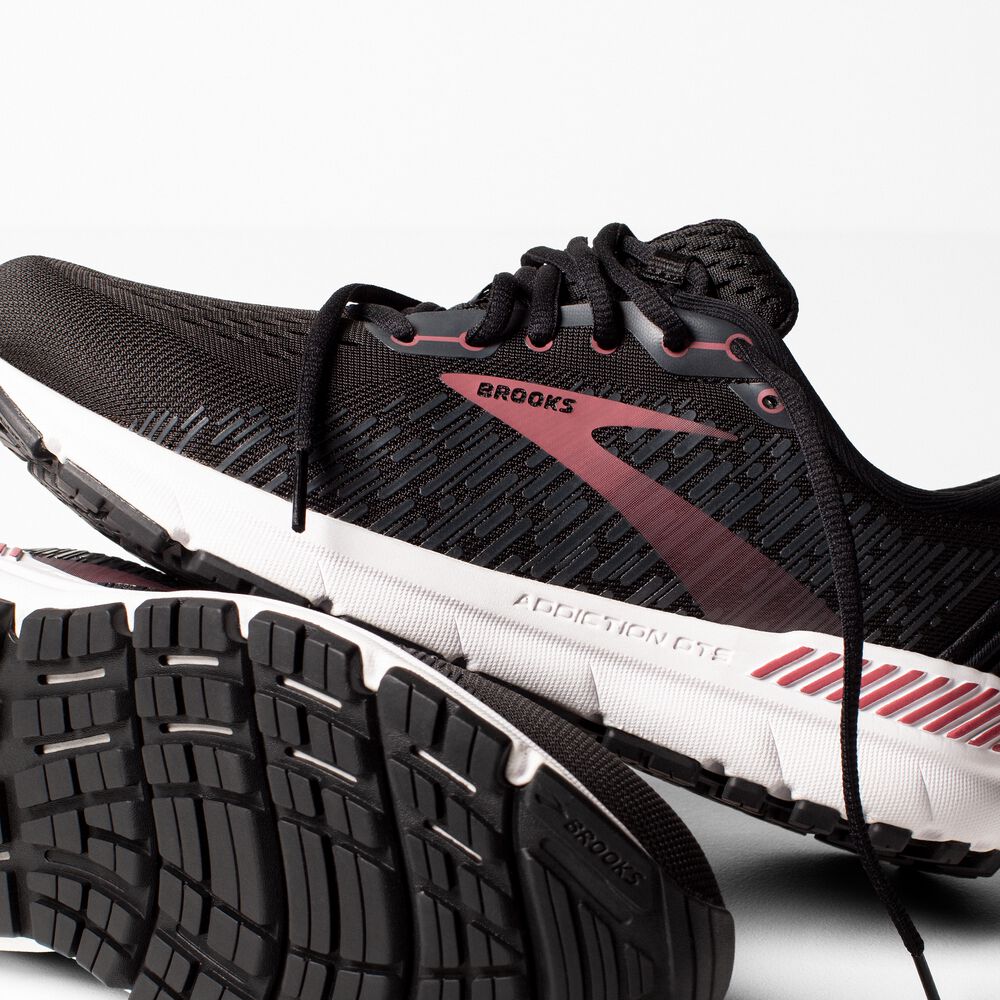 Brooks Addiction GTS 15 - Schwarz/Ebenholz/Mauvewood