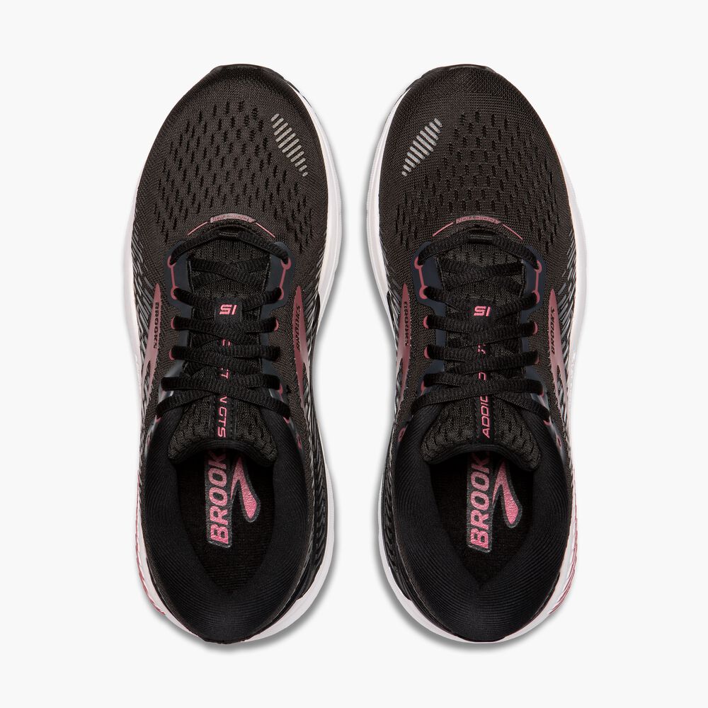 Brooks Addiction GTS 15 - Schwarz/Ebenholz/Mauvewood