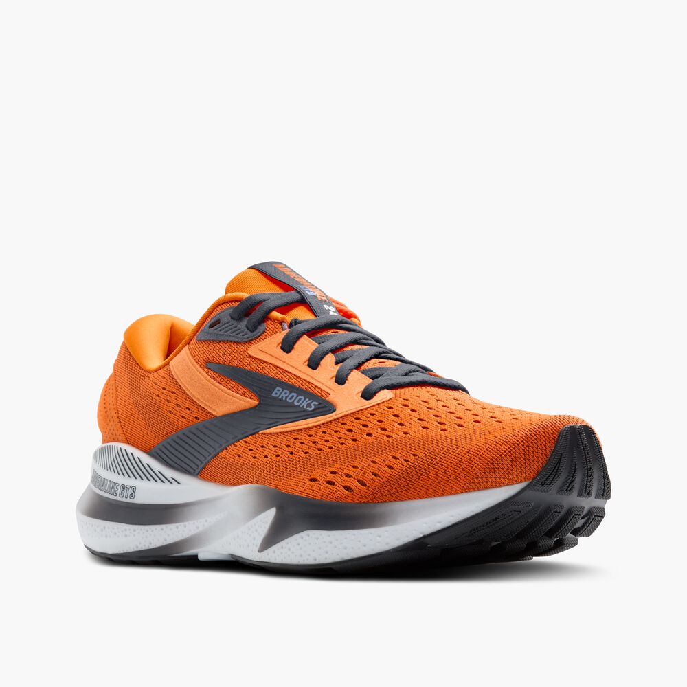 Brooks Adrenaline GTS 24 - Orange/Ebenholz/Country Blue