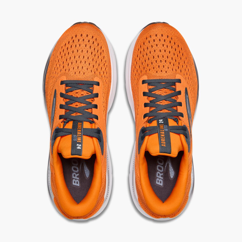 Brooks Adrenaline GTS 24 - Orange/Ebenholz/Country Blue