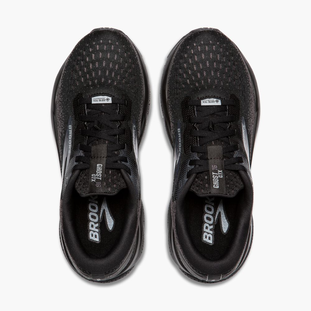 Brooks Ghost 16 GTX - Schwarz/Schwarz/Ebenholz