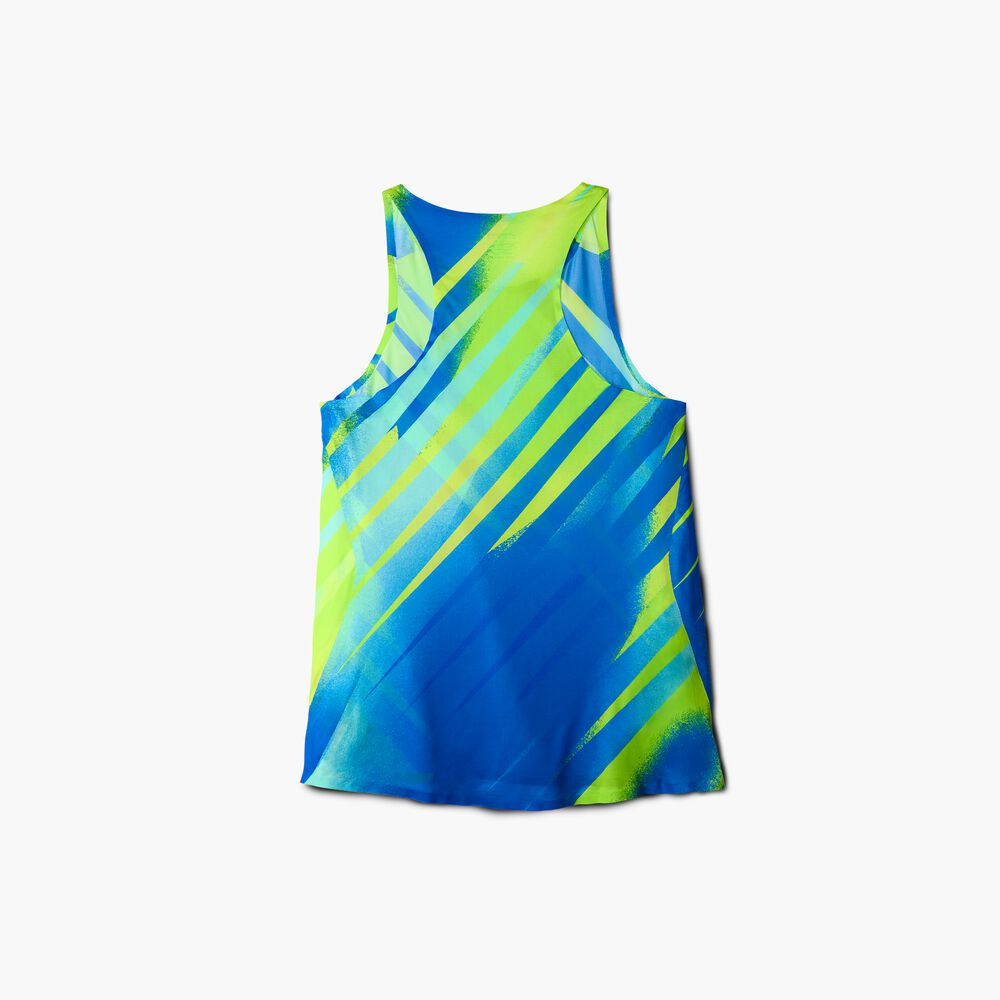 Brooks Elite Singlet - Mavericks Zag