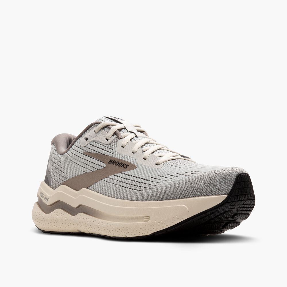 Brooks Ghost Max 2 - Grau/Frostgrau/Champagner