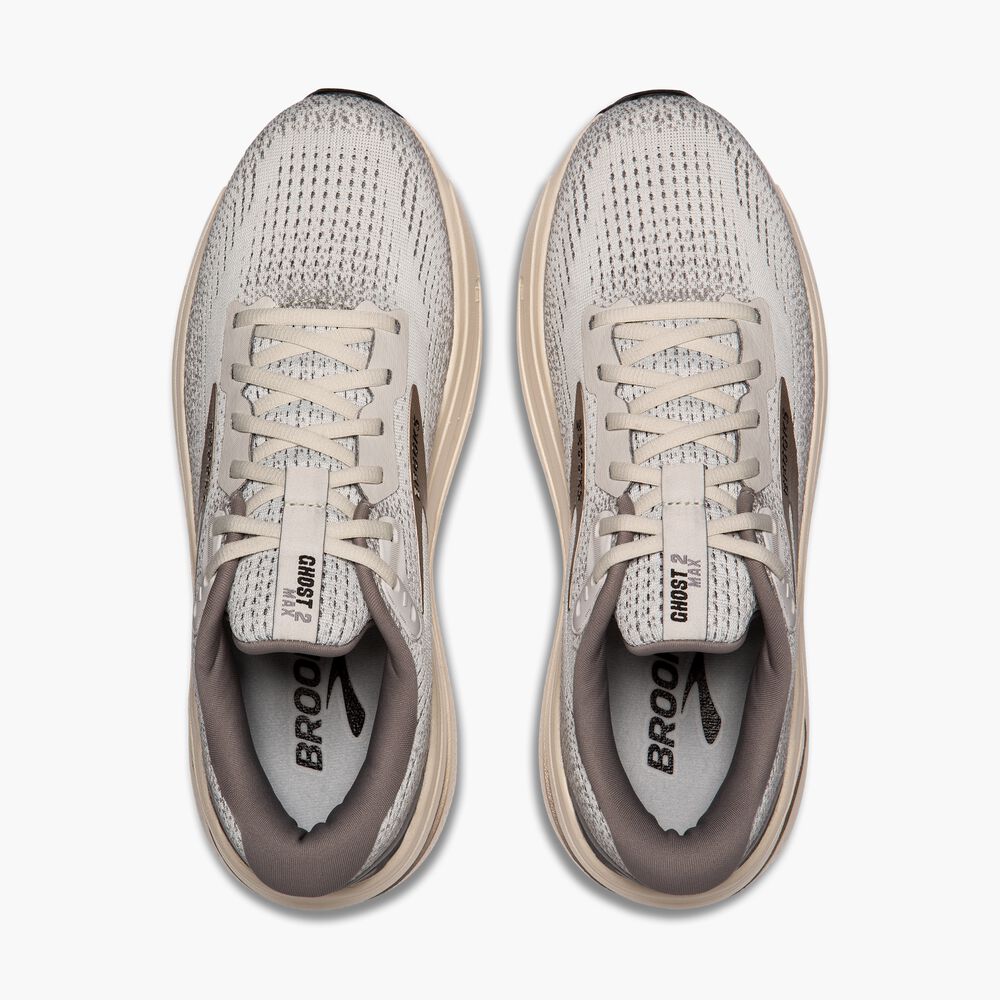 Brooks Ghost Max 2 - Grau/Frostgrau/Champagner
