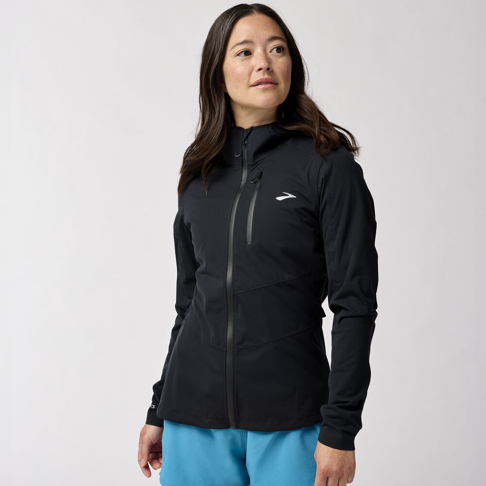 Brooks High Point Waterproof Jacket 2 - Schwarz