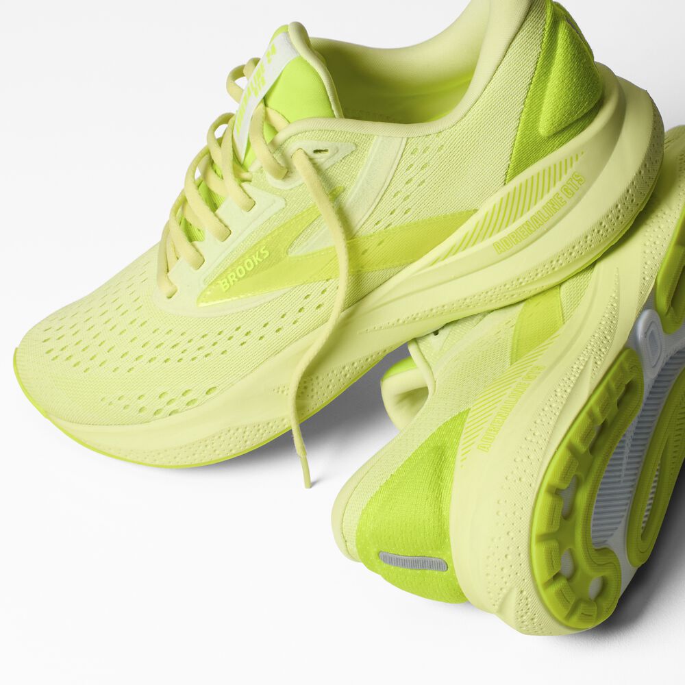 Brooks Adrenaline GTS 24 - Limettengrün/Nachtleben