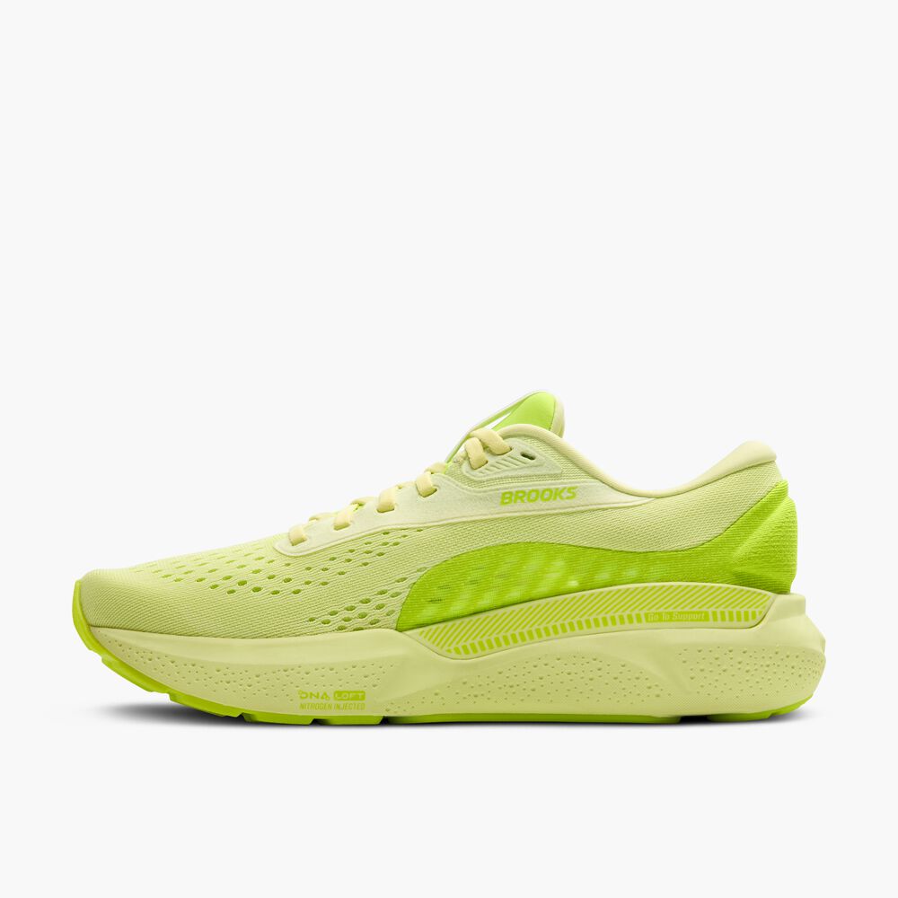 Brooks Adrenaline GTS 24 - Limettengrün/Nachtleben