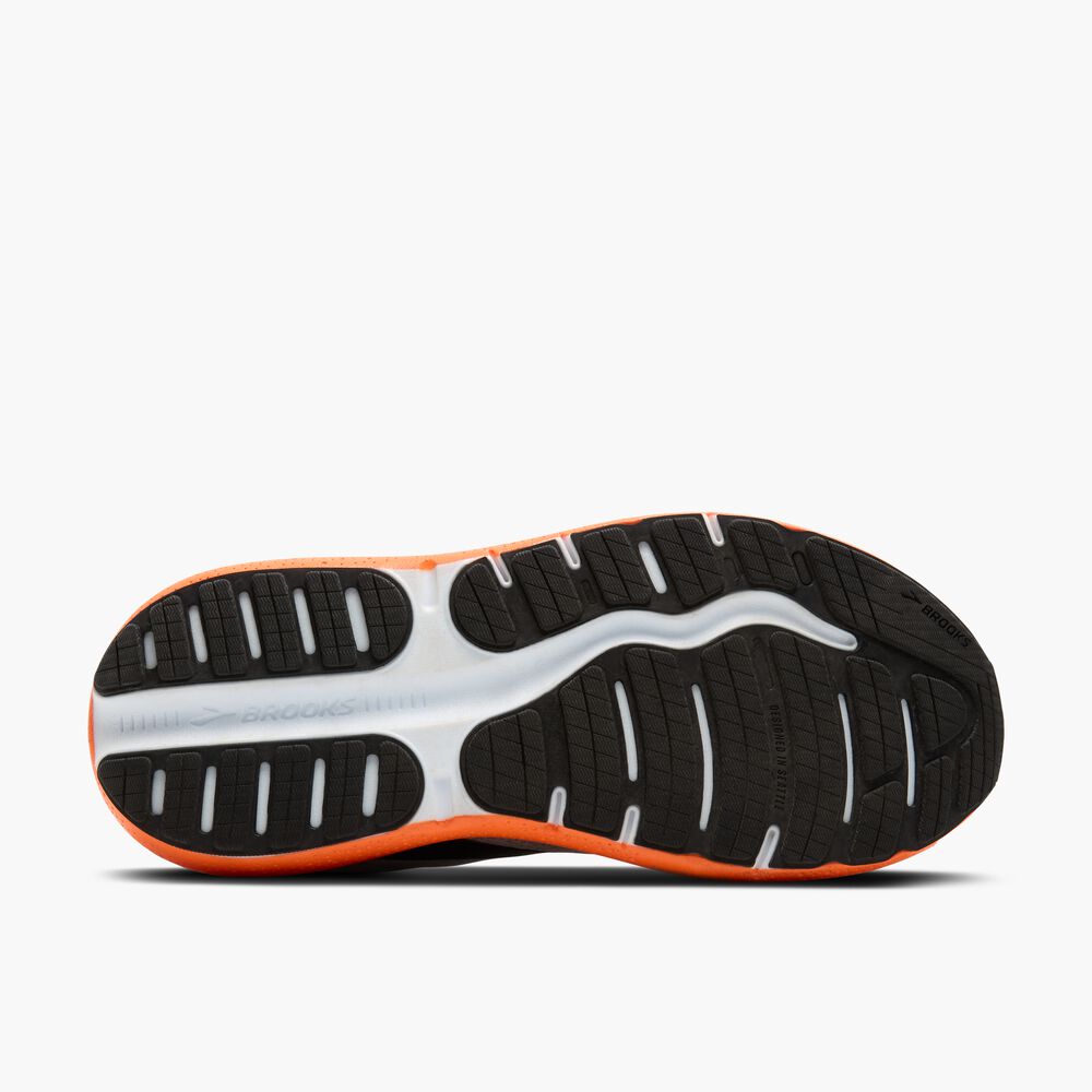 Brooks Ghost Max 2 - Austernpilz/Orange/Blaugrün
