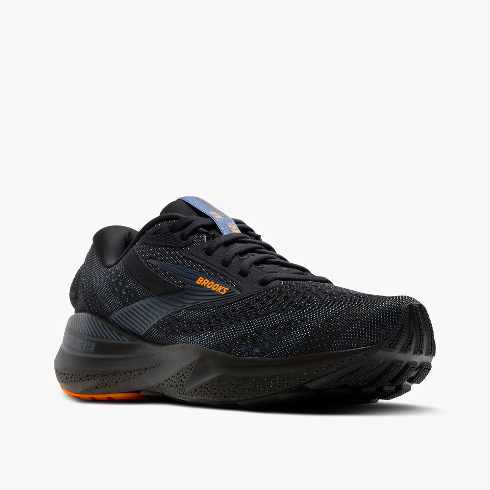 Brooks Adrenaline GTS 24 - Schwarz/Landblau/Orange