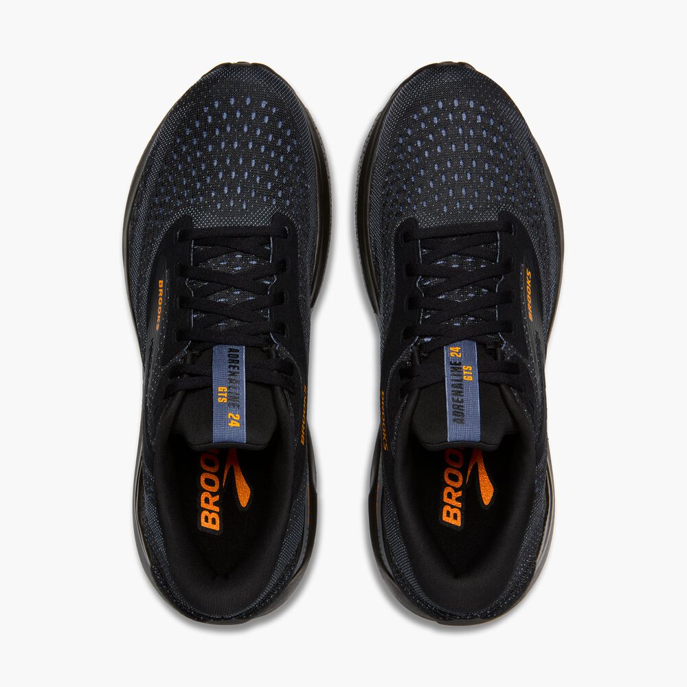 Brooks Adrenaline GTS 24 - Schwarz/Landblau/Orange