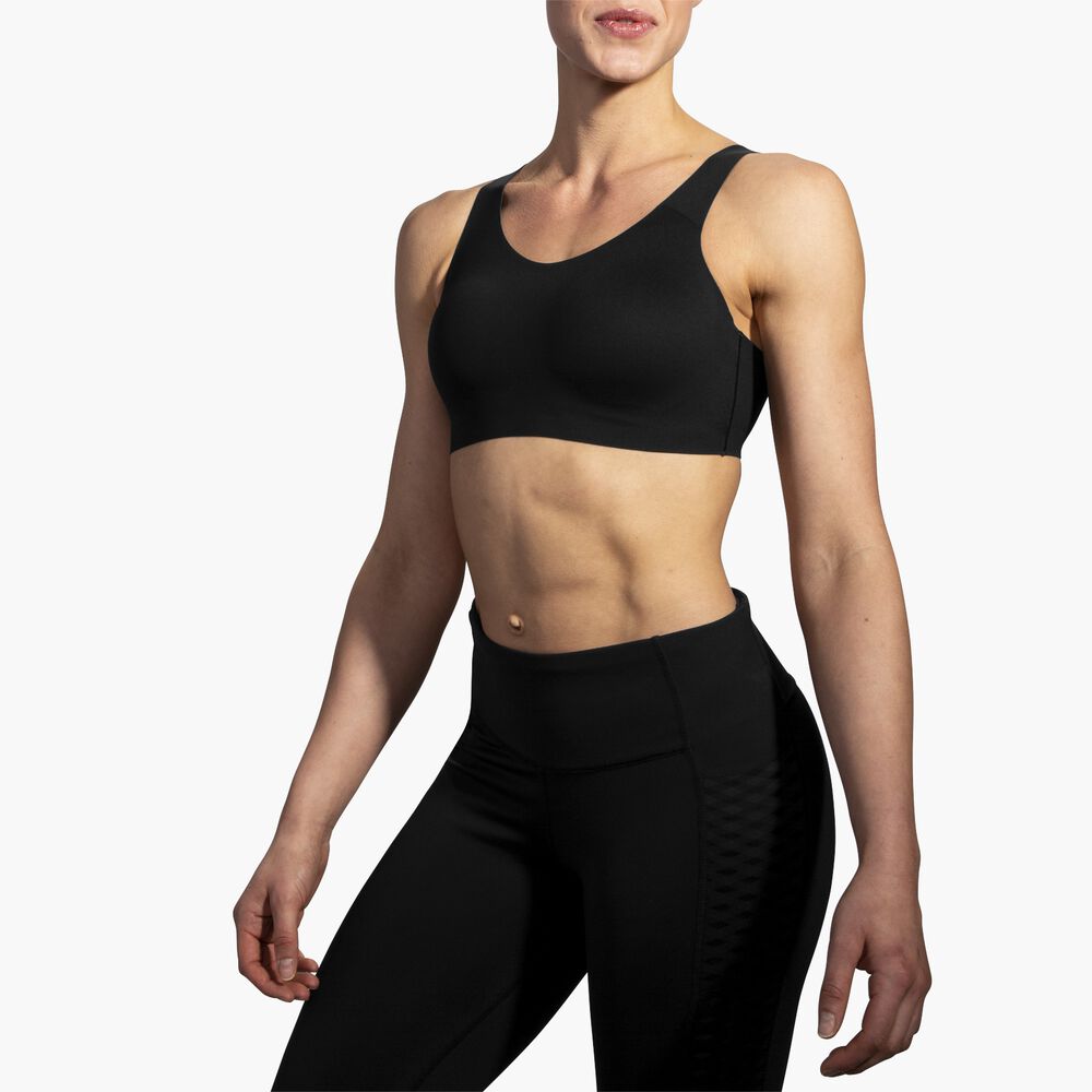 Brooks Dare Scoopback Run Bra - Schwarz