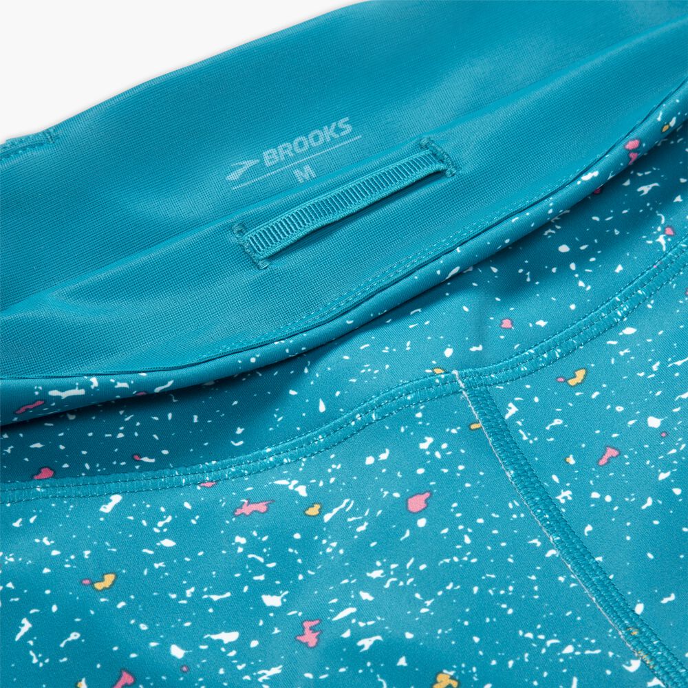 Brooks Method 7/8 Tight - Lagoon Speckle Print/Lagoon