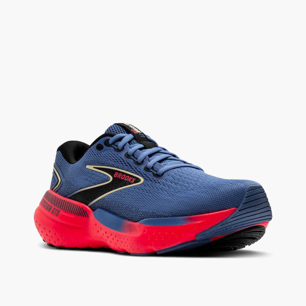 Brooks Glycerin GTS 21 - Blau/Schwarz/Pink