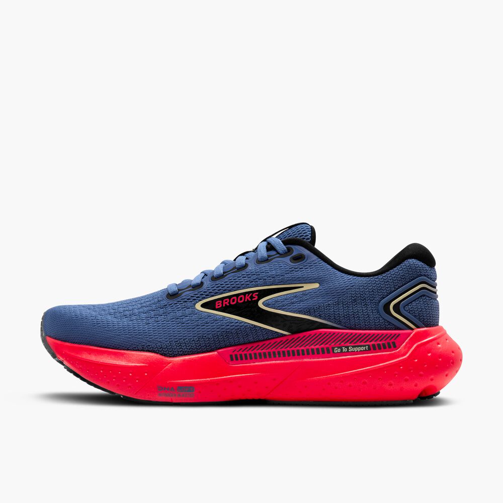 Brooks Glycerin GTS 21 - Blau/Schwarz/Pink