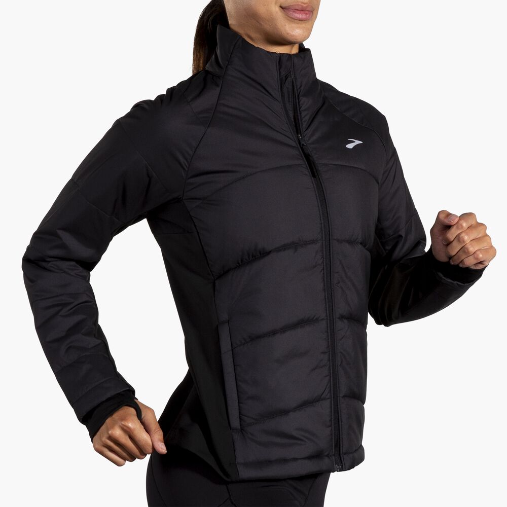 Brooks Shield Hybrid Jacket 3.0 - Schwarz