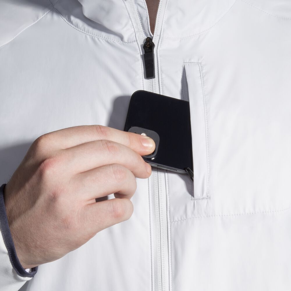 Brooks Fusion Hybrid Jacket - Stone