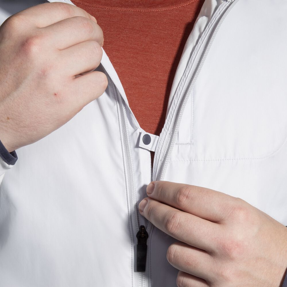 Brooks Fusion Hybrid Jacket - Stone